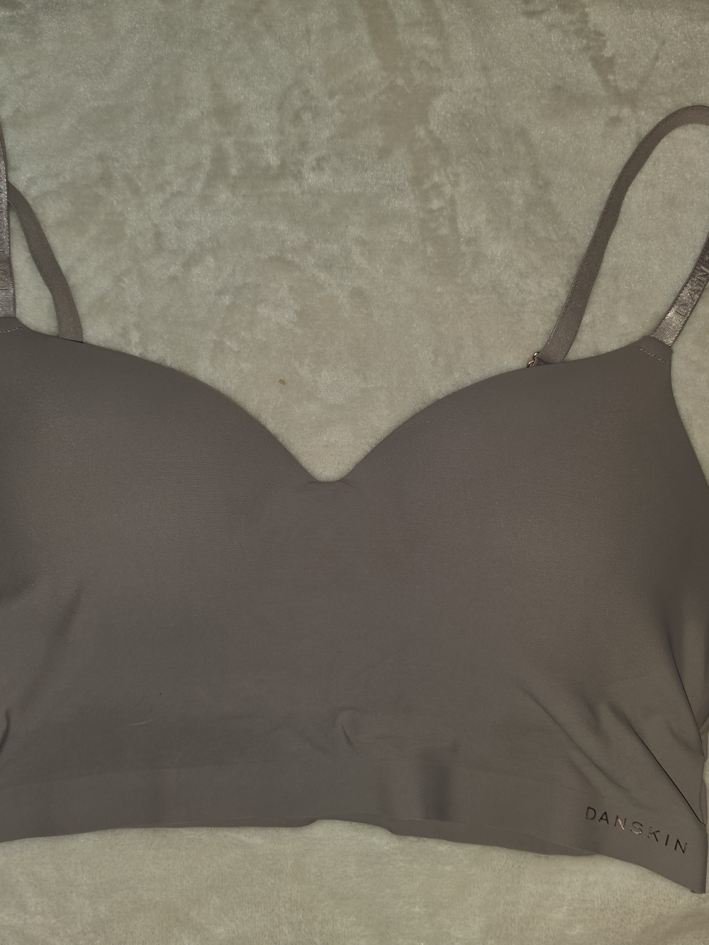 Danskin Taupe Molded Seamless Bralette